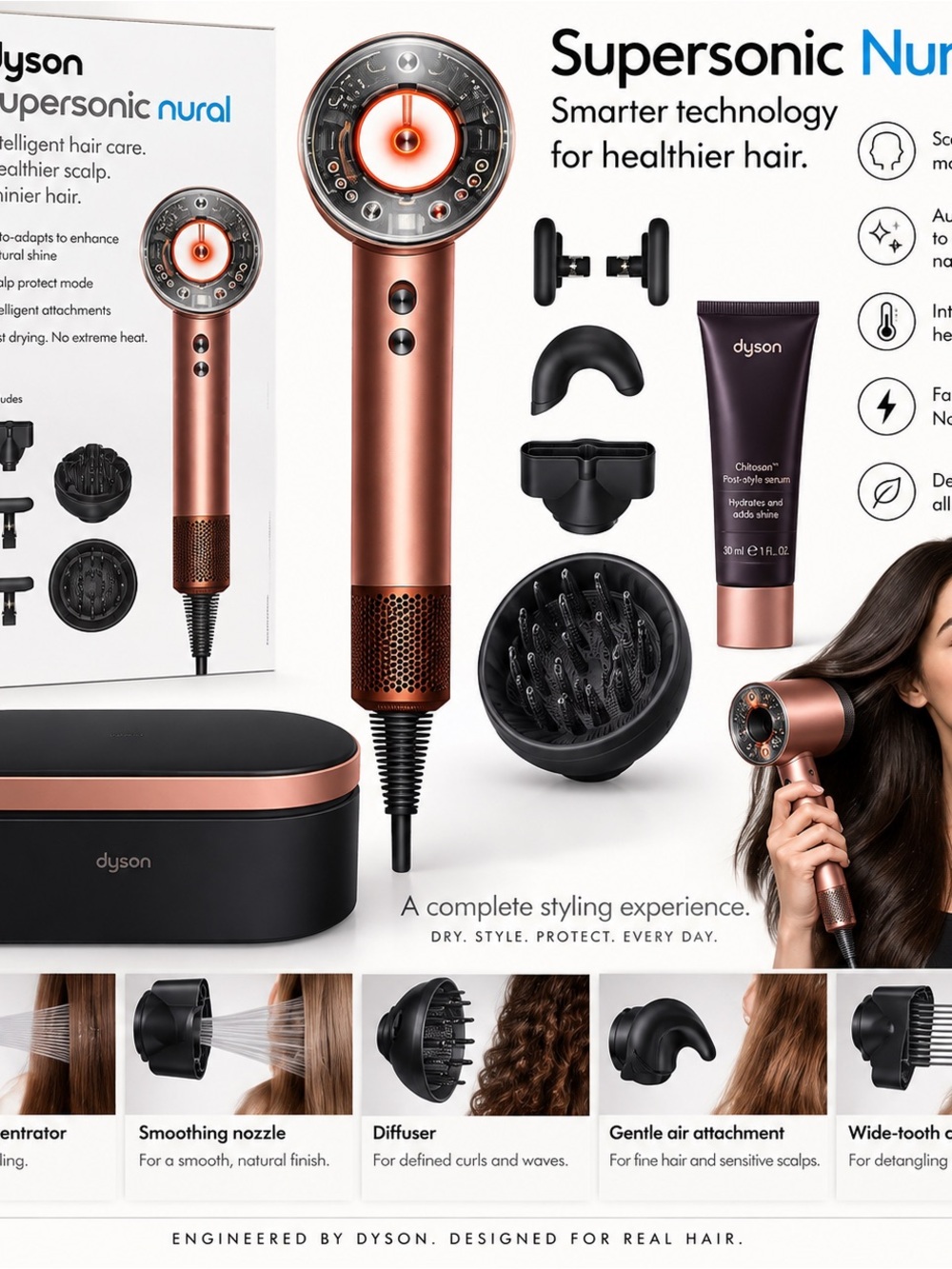 Dyson Supersonic Hair Dryer - Copper and Black